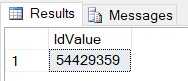 initial value of ID